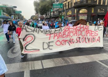 Se lleva a cabo la Marcha por 2 de octubre