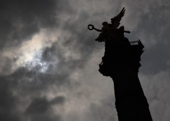 Así se vivió el impresionante eclipse solar en México