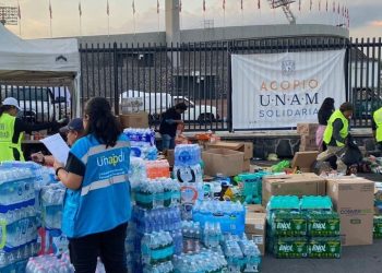 Ante la emergencia en Acapulco, la UNAM amplía periodo de su centro de acopio
