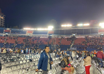 Desprecio a Sheinbaum en el Estadio azul, factura por abandonar la CDMX: PAN