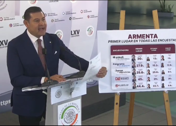 Solicita Alejandro Armenta licencia como senador para buscar la candidatura de Morena en puebla