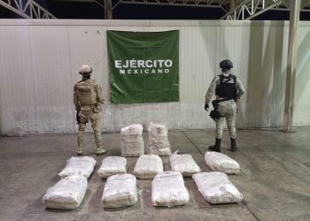 Aseguran más de 300 kilogramos de polvo y pastillas de fentanilo en Sonora