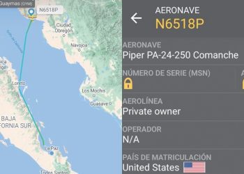 Desaparece avioneta que despegó de aeropuerto internacional de Guaymas, Sonora