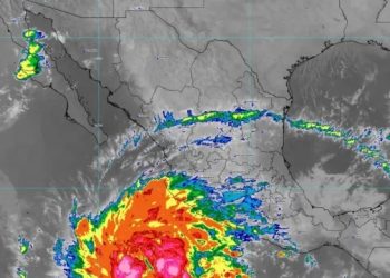 En alerta azul 10 municipios del sur de Sonora por huracán “Norma”