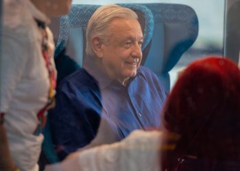López Obrador realiza supervisión den Tren Maya