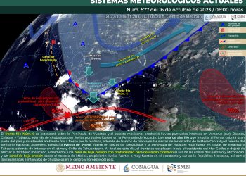 Se esperan lluvias puntuales intensas en estos estados