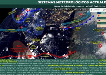 Se pronostican lluvias puntuales intensas en estos estados