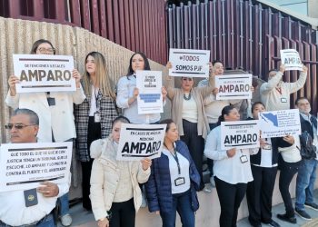 Se suman a protesta trabajadores del Poder Judicial en Coahuila