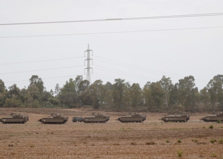 Israel's military / FOTO EFE/EPA/ATEF SAFADI