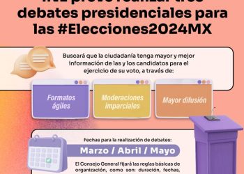 Debates aprobados por el INE tienen objetivo de conocer bien a los y las candidatas: Carla Humphrey