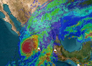 El huracán Lidia se intensifica a categoría 4