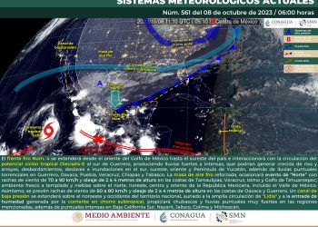 El frente frío 4 provocará lluvias fuertes en estos estados