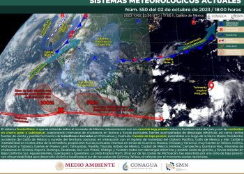 El frente frío 4 provocará lluvias fuertes, te decimos dónde