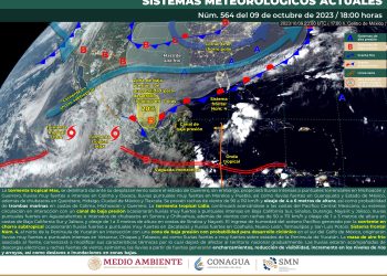 Lidia evoluciona a huracán categoría 1 y ocasionará lluvias intensas, te decimos en qué estados
