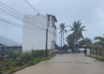 La tormenta Max toca tierra en Guerrero