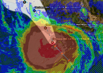 El huracán Otis se eleva a categoría 2