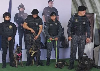Se instala unidad canina de inteligencia K9 en Nezahualcóyotl