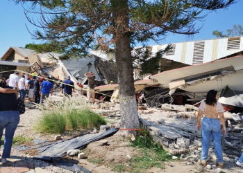 Se derrumba iglesia en Tamaulipas