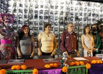 El Museo del Templo Mayor, en el Festival de Ofrendas y Arreglos Florales del Centro Histórico