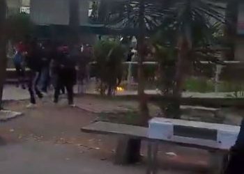 Ingresan encapuchados a CCH Vallejo y realizan actos violentos