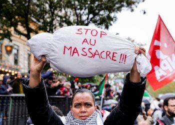 Miles de personas se manifiestan en París para pedir un alto al fuego en Gaza