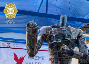 Figura monumental hecha en prisión participará en el Desfile de Día de Muertos de CDMX 