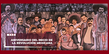 113 aniversario del inicio de la Revolución Mexicana