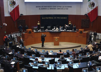 Avala el senado con el voto en contra de la oposición el primer informe semestral de las Fuerzas Armadas en tareas de seguridad