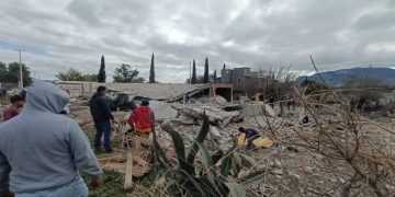 Deja 5 muertos explosión de polvorín en Santiago de Anaya, Hidalgo