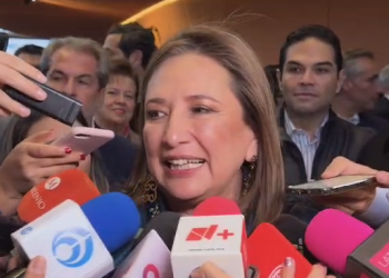 Asegura Xóchitl Gálvez que visita de Sheinbaum a Palacio Nacional fue para pedir instrucciones