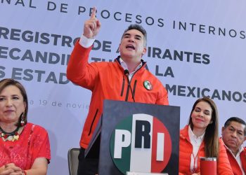 “Salida de algunos militantes del PRI en vez de menguar al partido lo fortalece”, asegura Alejandro Moreno