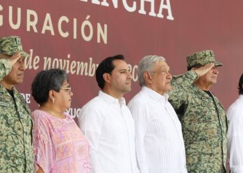 López Obrador inaugura el parque La Pancha en Yucatán