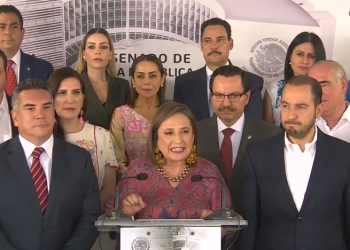 Xóchitl Gálvez presenta iniciativa para regular los gobiernos de coalición y poner freno al hiperpresidencialismo