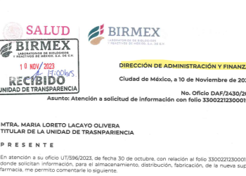 A poco más de un mes, BIRMEX no luce lista para operar “Superfarmacia”.