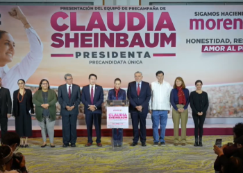 Claudia Sheinbaum presenta a su equipo de precampaña