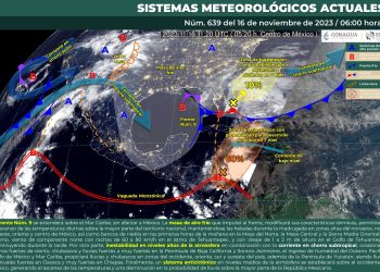 Este jueves se pronostican lluvias muy fuertes en Baja California y Chiapas