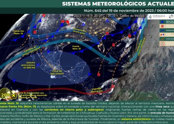 Este domingo se esperan lluvias puntuales fuertes en Guerrero y Oaxaca