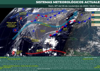 Este domingo se pronostican lluvias muy fuertes a puntuales intensas en Veracruz, Tabasco, Oaxaca y Chiapas