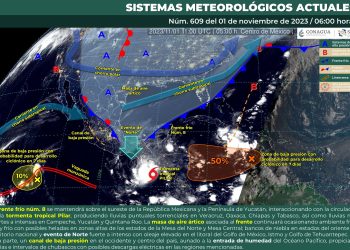 Lluvias puntuales torrenciales en Veracruz, Tabasco, Oaxaca y Chiapas