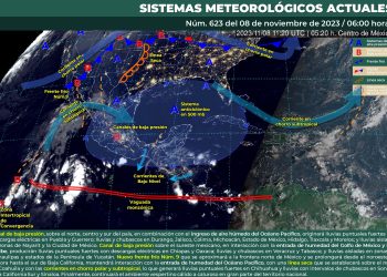 Se pronostican lluvias puntuales fuertes en Chihuahua, Puebla, Guerrero, Oaxaca y Chiapas