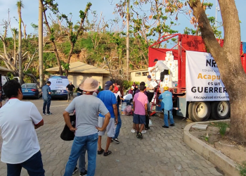 NRM Comunicaciones entrega ayuda humanitaria a damnificados por Otis