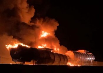 Se registró incendio en subestación de CFE en Querétaro