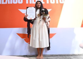 Indira Kempis se registra para buscar la candidatura a la presidencia por Movimiento Ciudadano