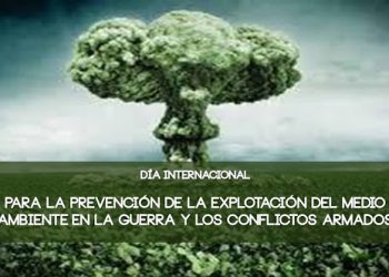 Día Internacional para prevenir la explotación del Medio Ambiente en la guerra y los conflictos armados