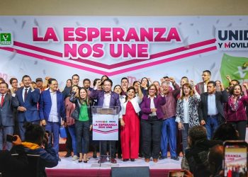 “No hay ruptura por la forma en la que se hicieron las cosas, se respetaron las encuestas y el criterio de paridad”: Delgado