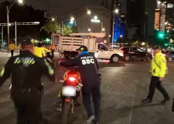 Informa la SSC que 300 motocicletas fueron por las “Rodadas del Terror”