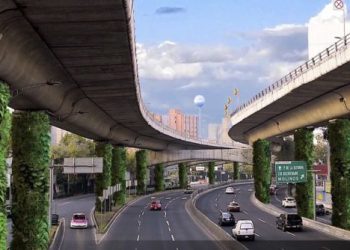 Secretaría de Obras capitalina asegura que no hay daño estructural en columnas del segundo piso