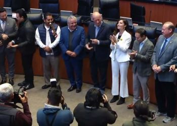 Escaño de Xóchitl Gálvez, lo ocupa la senadora Laura Ballesteros de MC