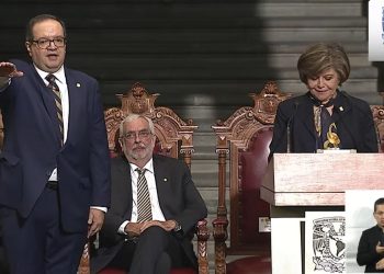 Leonardo Lomelí Vanegas rinde protesta como nuevo rector de la UNAM