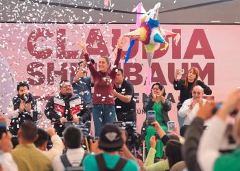 Luchamos por la democracia, pero falta el poder judicial: Sheinbaum en Ciudad Victoria